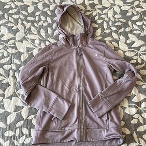 The North Face zip up sweatshirt